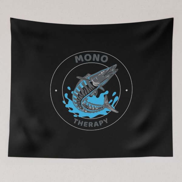 Item preview, Mono Therapy - Wahoo fishing  designed and sold by Culture-Merch.