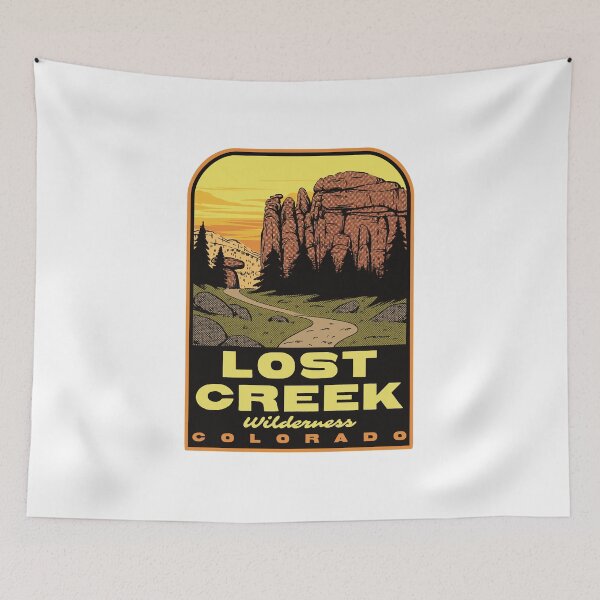 Item preview, Lost Creek Wilderness Colorado – Retro Granite Formations Design designed and sold by HalpinDesign.