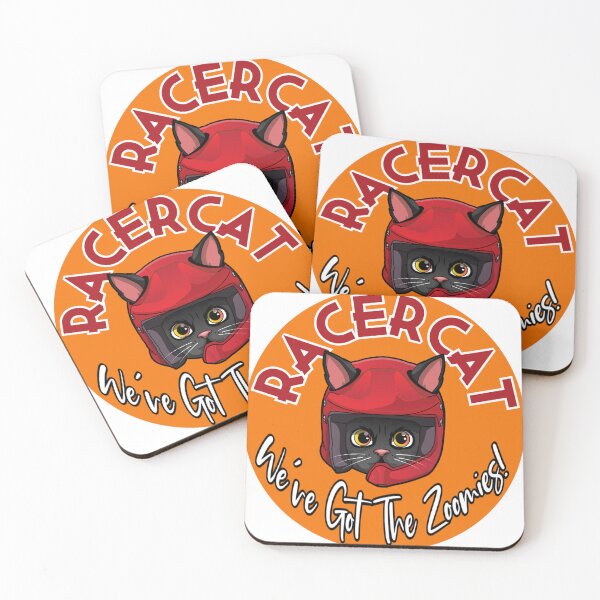 Item preview, RacerCat Circle Logo Orange designed and sold by RacerCatBrand.