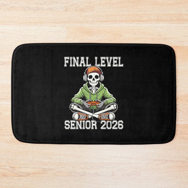 Item preview, Final Level Senior 2026 Funny Back To School Skeleton Video Gamer Halloween Gaming Humor designed and sold by Bad Kitty Designz.
