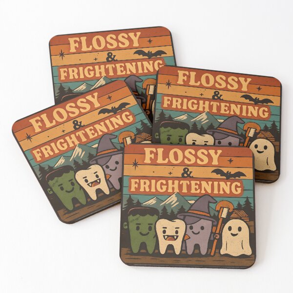 Item preview, Flossy & Frightening Camp designed and sold by Small Batch Love.