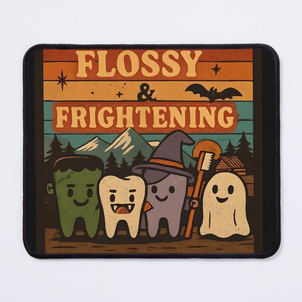 Item preview, Flossy & Frightening Camp designed and sold by Small Batch Love.