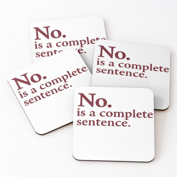 Item preview, No. is a complete sentence. designed and sold by GRidiculousS.