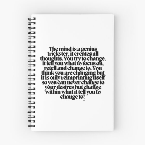 Item preview, The mind is a genius trickster, it creates all thoughts. You try to change, it tell you what to focus on, retell and change to. You think you are changing but it is only reimprinting itself so you designed and sold by Finds.