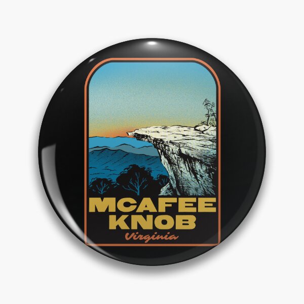 Item preview, McAfee Knob Appalachian Trail Virginia – Retro Sunrise Overlook designed and sold by HalpinDesign.