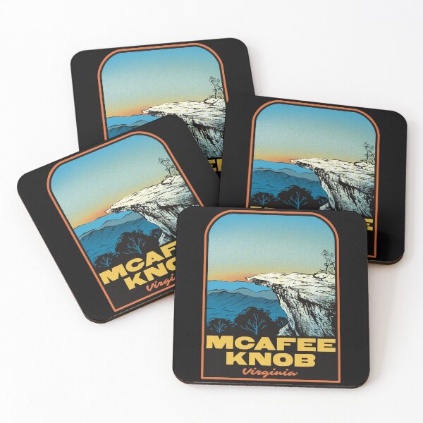 Item preview, McAfee Knob Appalachian Trail Virginia – Retro Sunrise Overlook designed and sold by HalpinDesign.