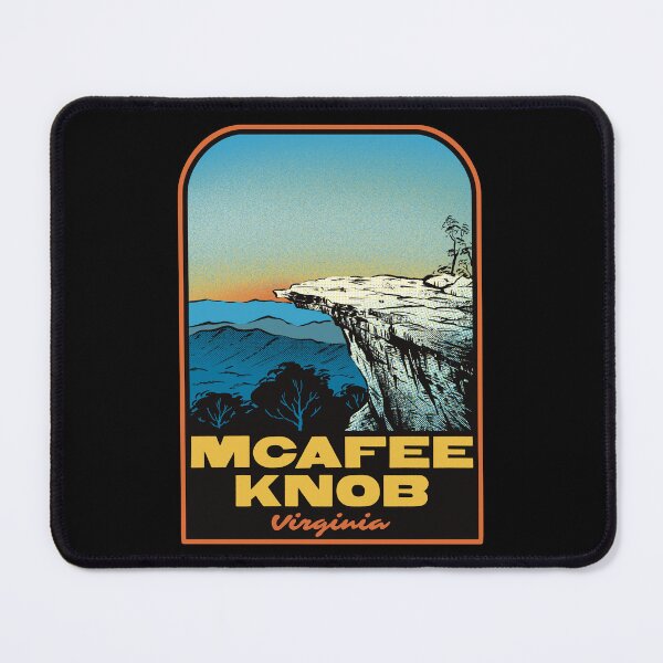 Item preview, McAfee Knob Appalachian Trail Virginia – Retro Sunrise Overlook designed and sold by HalpinDesign.