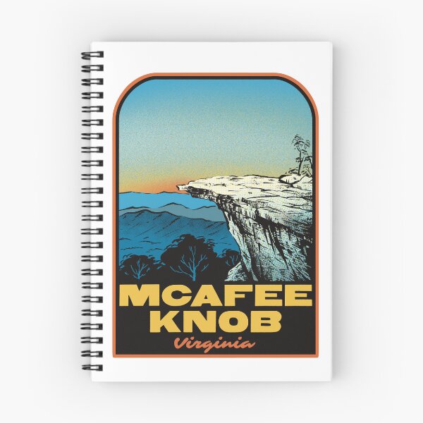 Item preview, McAfee Knob Appalachian Trail Virginia – Retro Sunrise Overlook designed and sold by HalpinDesign.