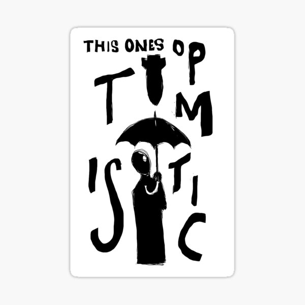 Item preview, Optimistic - Illustrated lyrics  designed and sold by bangart.
