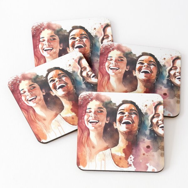 Item preview, Vibrant Watercolor Portraits – Artistic Expression of Diversity designed and sold by hlorran.
