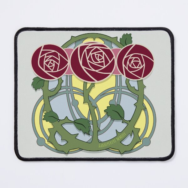 Item preview, Art nouveau garden: Red Roses designed and sold by Aakheperure.