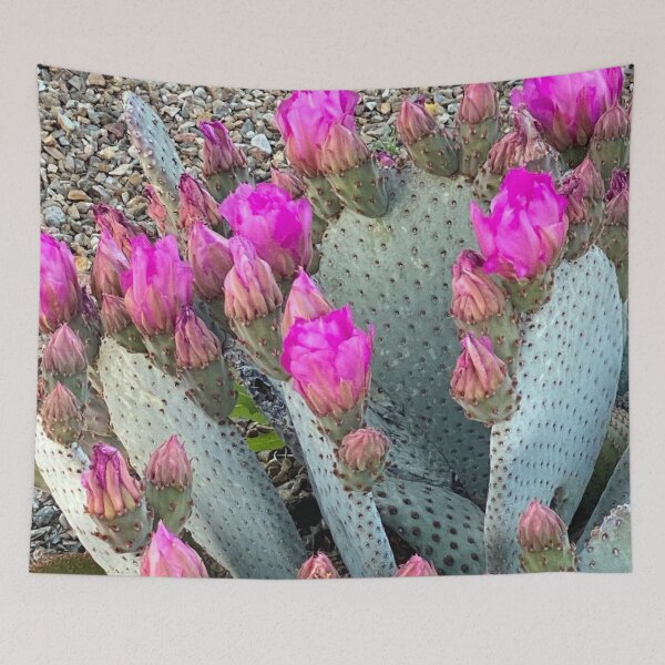 Item preview, Cactus With Pink Flowers designed and sold by pinkyjainpan.