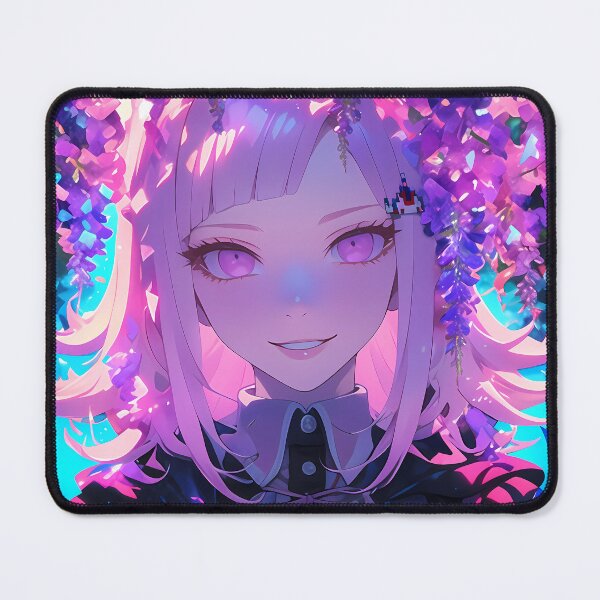Item preview, Chiaki Nanami Danganronpa Anime Wisteria Blossom Festival Neon Glow designed and sold by mildaclairmo.