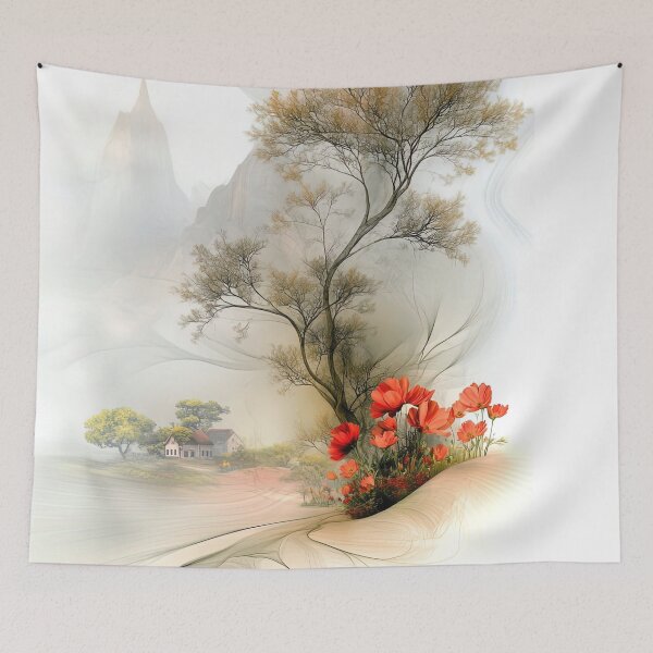 Item preview, Garden of the Whispering Summit designed and sold by bloorose.