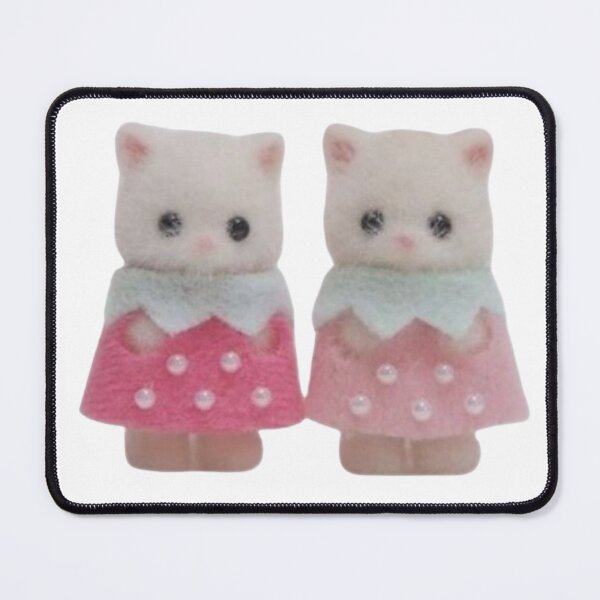 Item preview, strawberry calico critter cats designed and sold by Marchelle C.