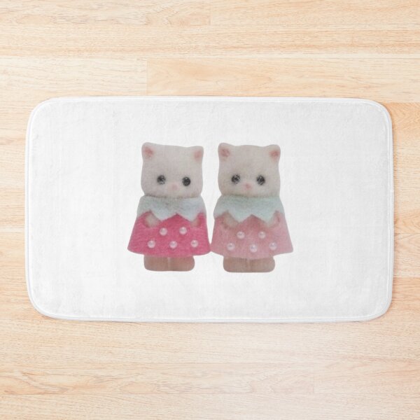 Item preview, strawberry calico critter cats  designed and sold by Marchelle C.