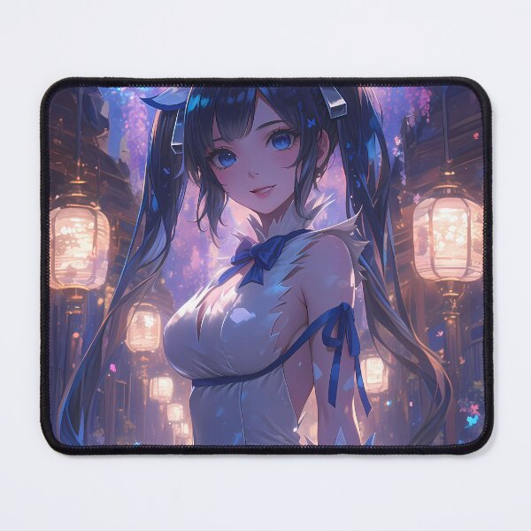 Item preview, Girl Charming Hestia DanMachi Anime Wisteria Lantern Path Enchanted designed and sold by mildaclairmo.