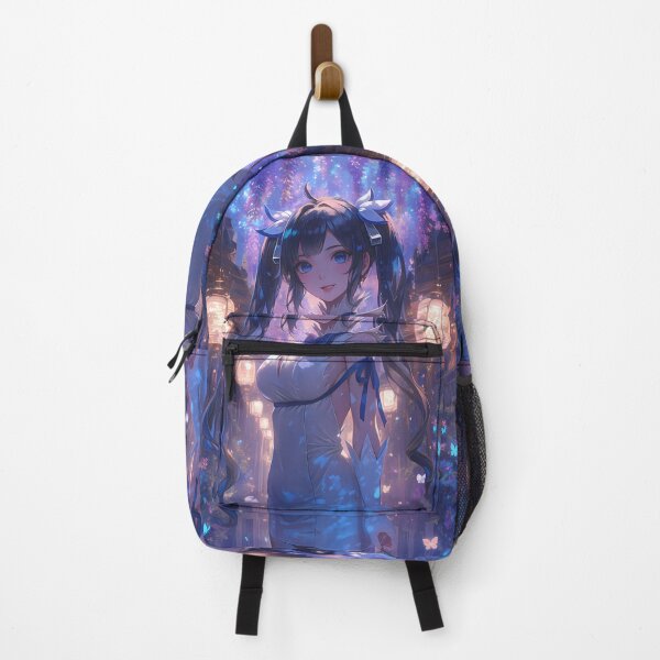 Item preview, Girl Charming Hestia DanMachi Anime Wisteria Lantern Path Enchanted designed and sold by mildaclairmo.