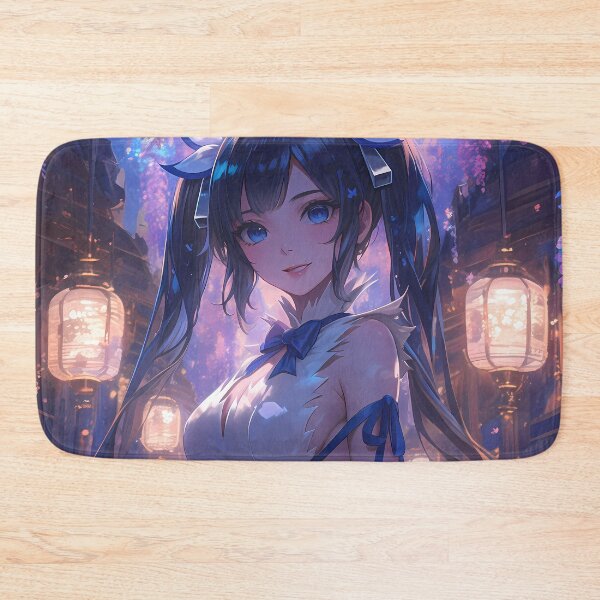 Item preview, Girl Charming Hestia DanMachi Anime Wisteria Lantern Path Enchanted designed and sold by mildaclairmo.