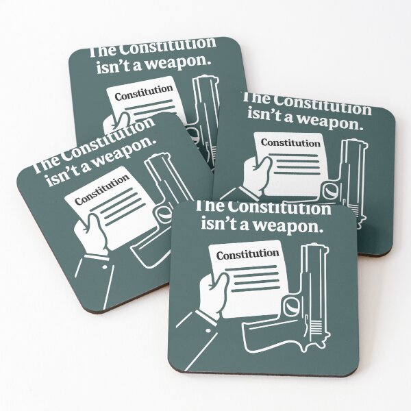 Item preview, The Constitution Isn’t a Weapon – Bold Political Statement designed and sold by JM Language Service.