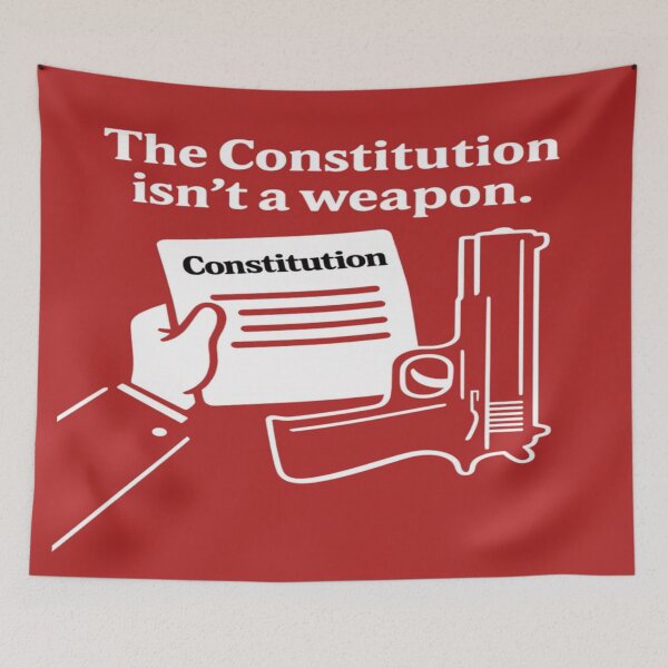 Item preview, The Constitution Isn’t a Weapon – Bold Political Statement designed and sold by JM Language Service.