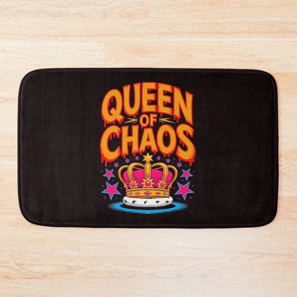 Item preview, Queen of Chaos – Funny Party Animal T-Shirt for Naughty Girls & Ravers designed and sold by paulo silveira.