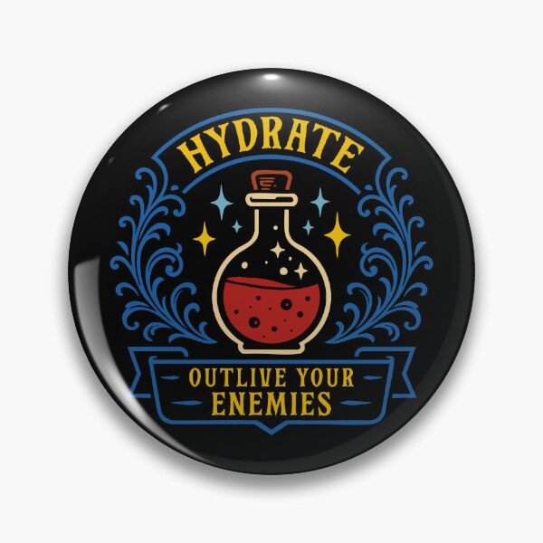 Item preview, Hydrate Outlive Your Enemies Nerdy Humor designed and sold by pixeptional.