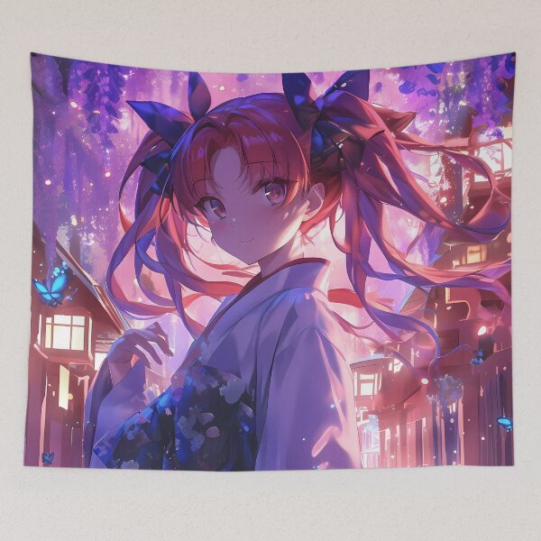 Item preview, Certain Scientific Lively Shirai Kuroko Railgun Anime Wisteria Lantern Festival designed and sold by mildaclairmo.