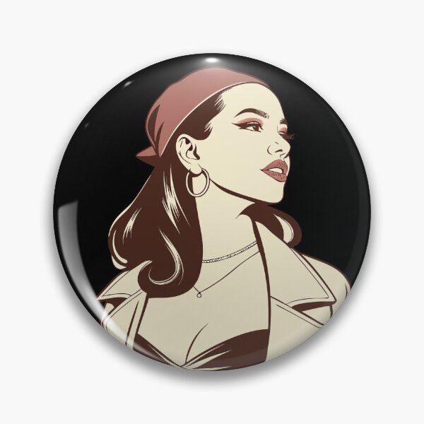 Item preview, Shirin David Retro Diva Portrait designed and sold by Har-vee.