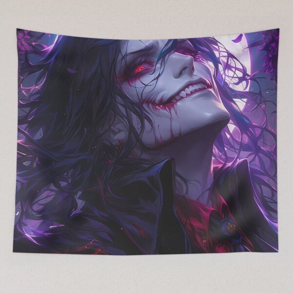 Item preview, Sinister Alucard Hellsing Anime Wisteria Moonlit Vampire Gaze designed and sold by mildaclairmo.
