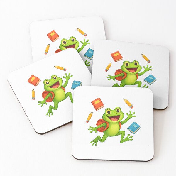Item preview, Happy Froggy Backpack – Cute Back to School Kids Shirt designed and sold by Uglyandcute.