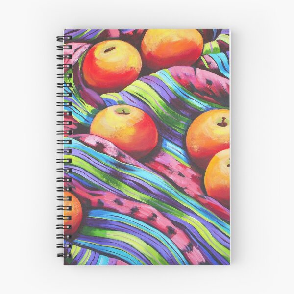 Item preview, Fruit on Striped Cloth designed and sold by marlene veronique holdsworth.