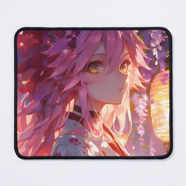 Item preview, Caster Tamamo no Mae FateGrandOrder Anime Wisteria Fox Ears Lanterns designed and sold by mildaclairmo.