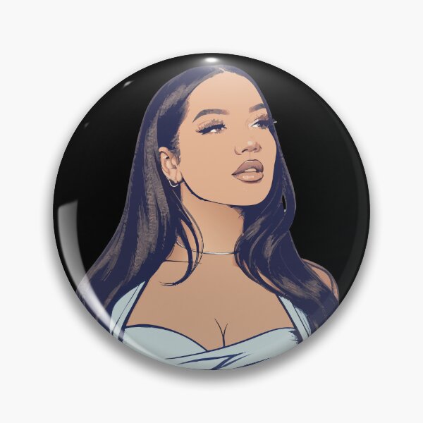 Item preview, Glam Diva – Shirin-Inspired Confident Woman Portrait designed and sold by Har-vee.