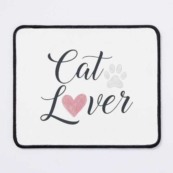 Item preview, Cat Lover Heart Paw Print designed and sold by zoughlal.