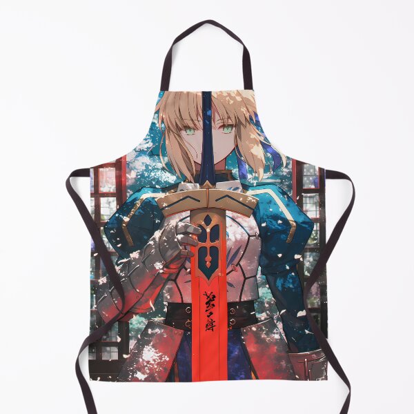 Item preview, Saber Alter Fate Stay Night Anime Behind Crimson Blade designed and sold by mildaclairmo.