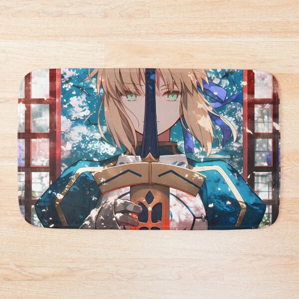 Item preview, Saber Alter Fate Stay Night Anime Behind Crimson Blade designed and sold by mildaclairmo.