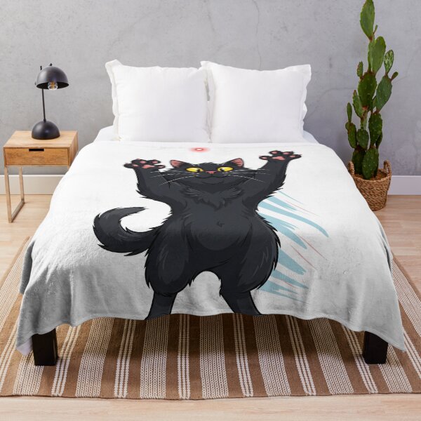 Item preview, Cat Playing Laser Pointer Dot designed and sold by zoughlal.