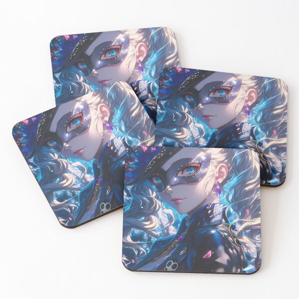 Item preview, Justine & Caroline Persona 5 Game Under Neon Sakura designed and sold by mildaclairmo.