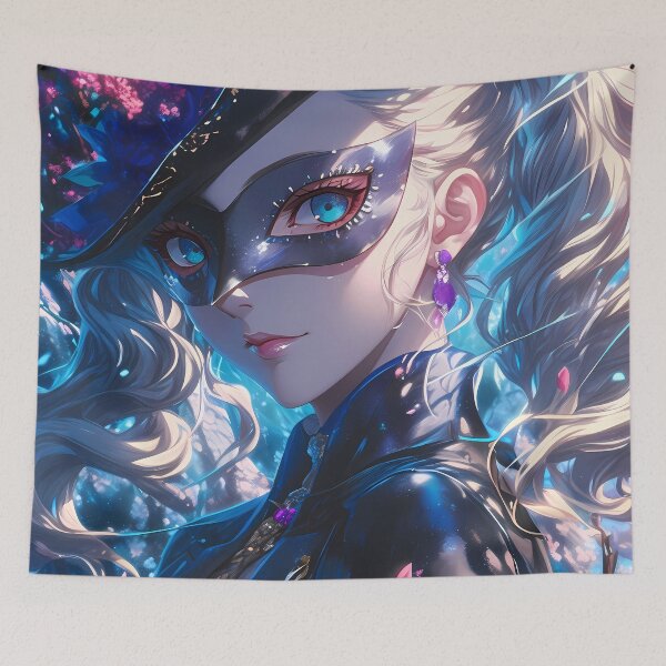 Item preview, Justine & Caroline Persona 5 Game Under Neon Sakura designed and sold by mildaclairmo.