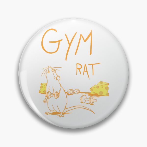 Item preview, cheese lovin Gym Rat designed and sold by Belladonna Demon.