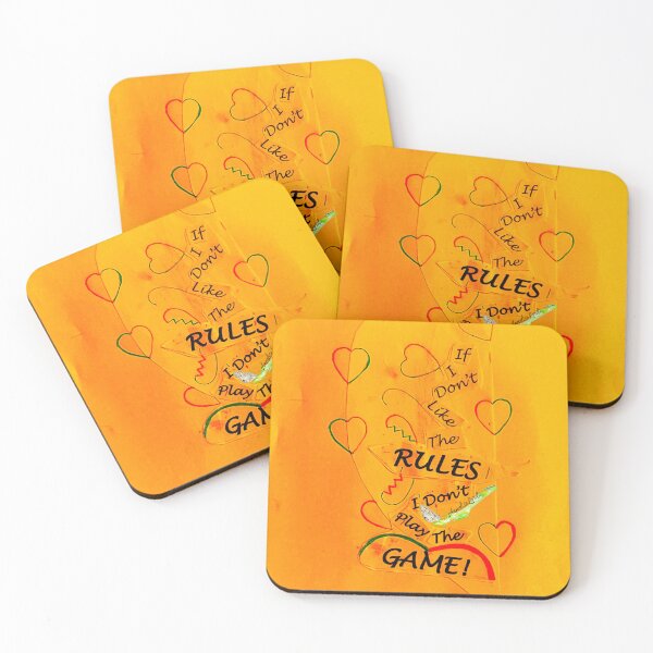 Item preview, The Rules of the Game Of Life & Love designed and sold by Unlimited Imagination .