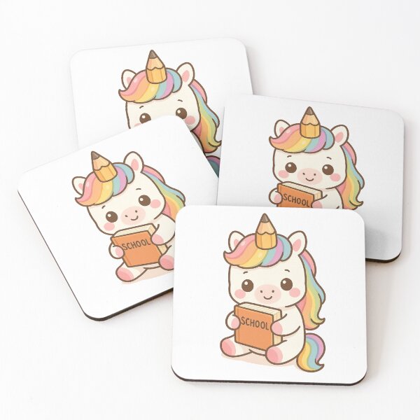 Item preview, Magical Unicorn Learner – Rainbow Back to School Design for Kids designed and sold by Uglyandcute.