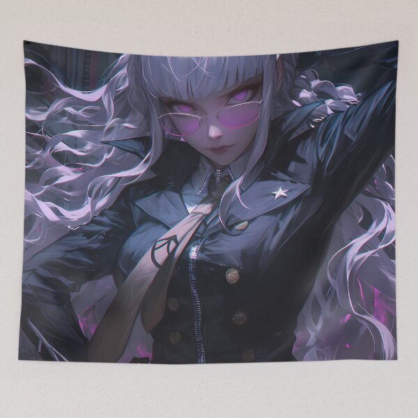 Item preview, Kyoko Kirigiri Danganronpa Anime Detective Purple Hair Braid designed and sold by mildaclairmo.