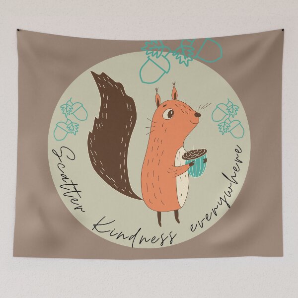 Item preview, Scatter Kindness Everywhere Squirrel Acorns designed and sold by Forevermore.