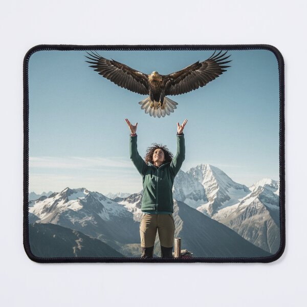 Item preview,  Eagle on the Mountain designed and sold by WildSoul04.