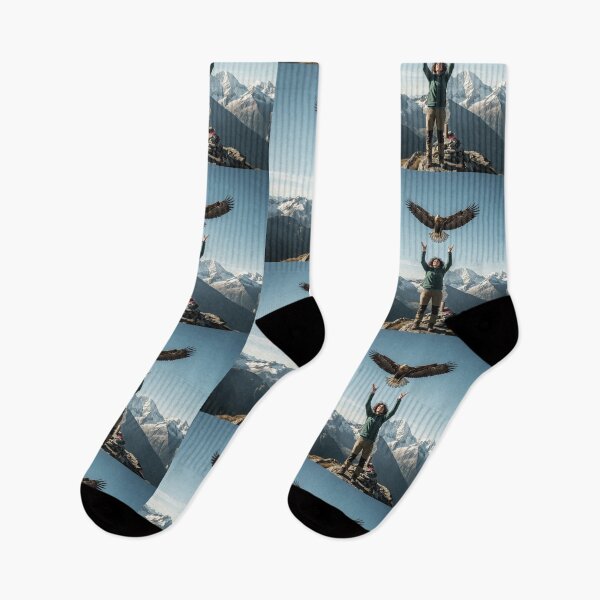 Item preview,  Eagle on the Mountain designed and sold by WildSoul04.