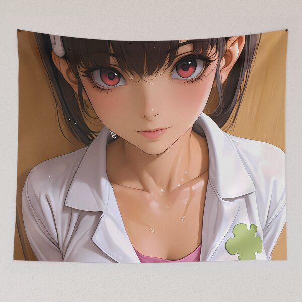 Item preview, Bakemonogatari Mayoi Hachikuji Monogatari Wet Style Moment Anime Girl Vibes designed and sold by mildaclairmo.