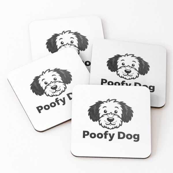 Item preview, POOFY DOG designed and sold by KISHNAY-FASHION.