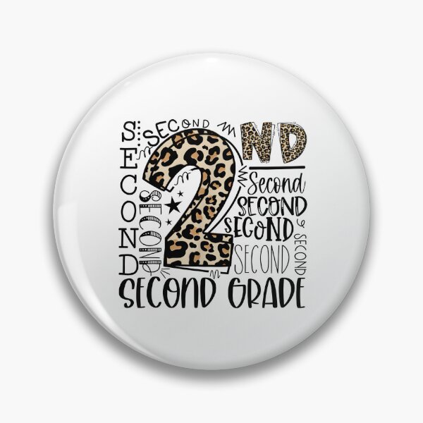 Item preview, Leopard Print 2nd Grade Back to School Gift– Wild Second Day Outfit for Kids designed and sold by Har-vee.